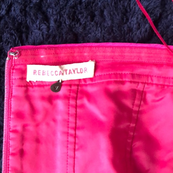 Rebecca Taylor sz 4 strapless bustier tie dye dres - Picture 4 of 5